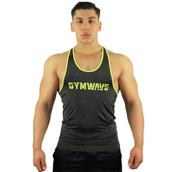 Tank Top Men Gym-shark Bodybuilding and Fitness